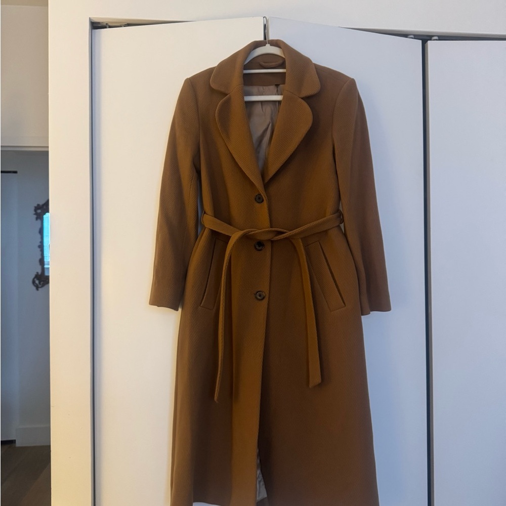 & Other Stories Camel Wool Coat
